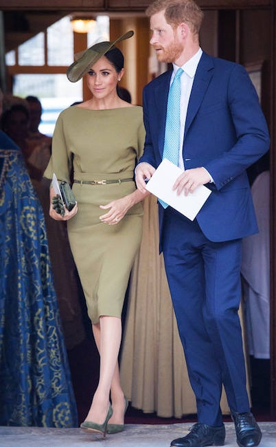 ESC: Meghan Markle, Prince Louis, Christening